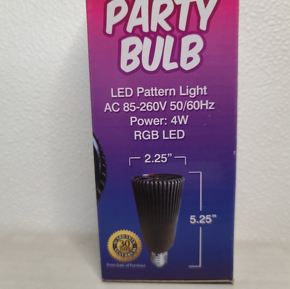 Christmas Holiday Party Bulb - Picture 3 of 3